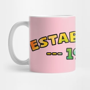 Established 1960 Tie-dye Mug